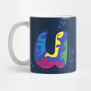 Letter U Mug